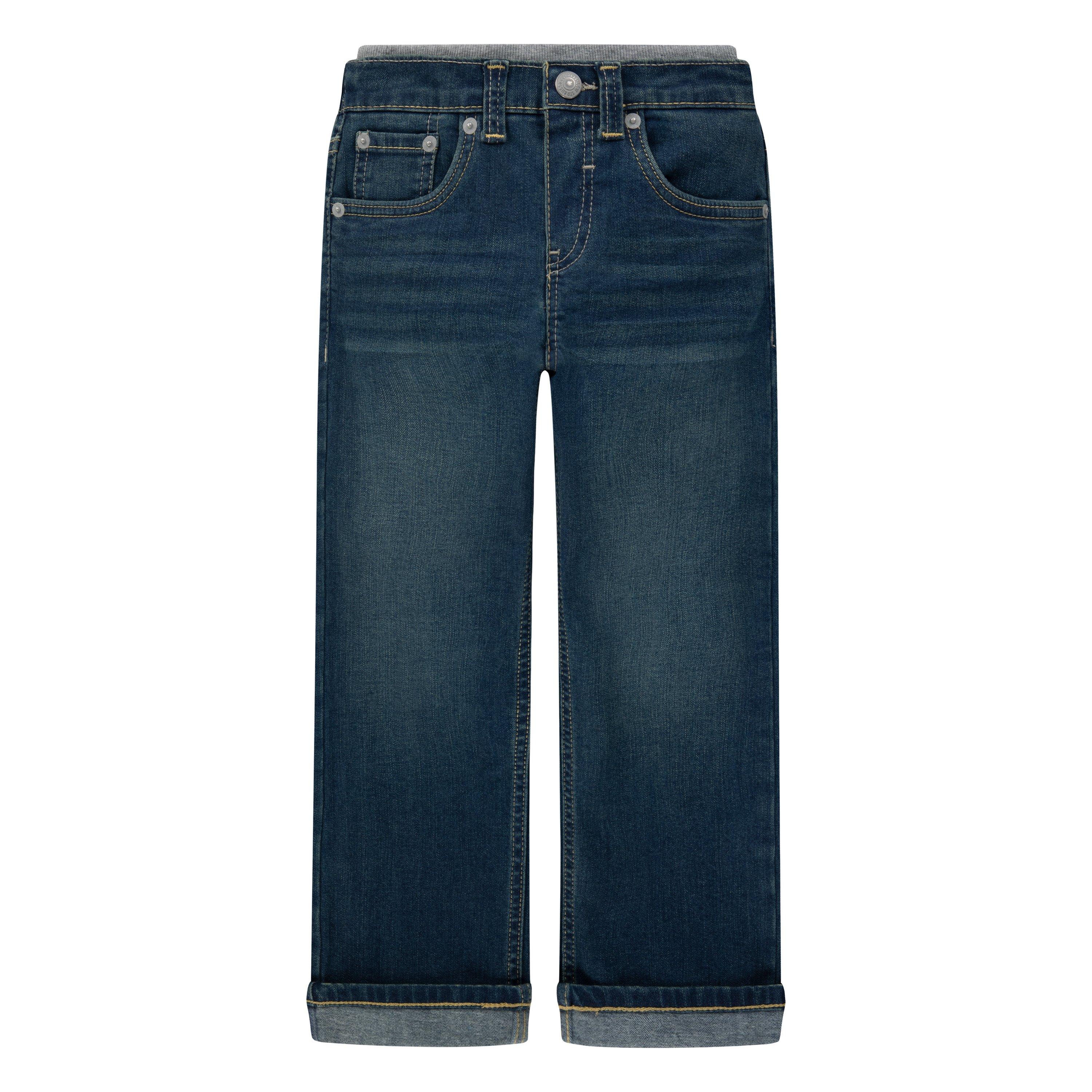 Levi's Murphy Pull On Little Boys' Covered Up Blue Pants - COVERED UP BLUE